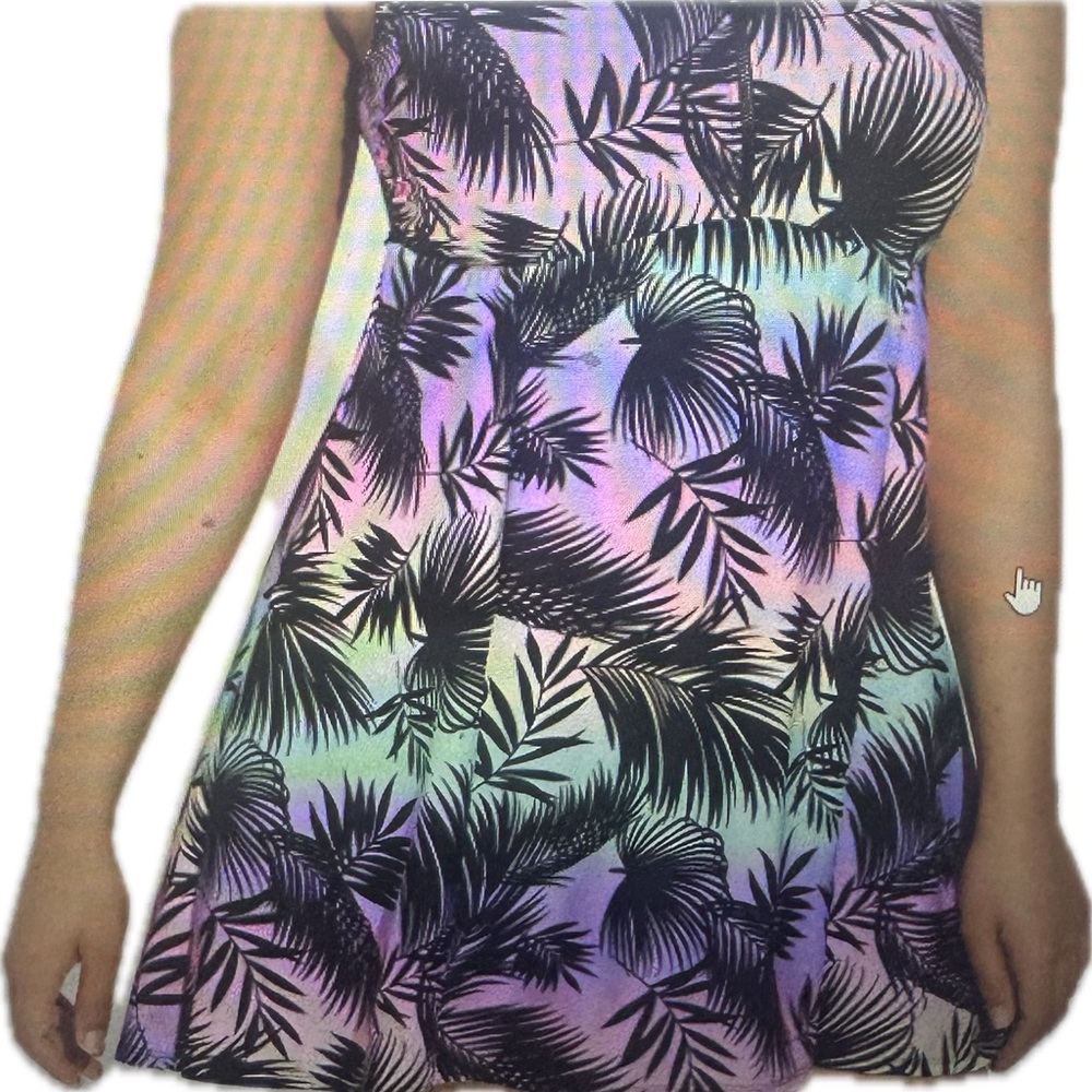 This is a wireless long, zip front swim dress with shorts